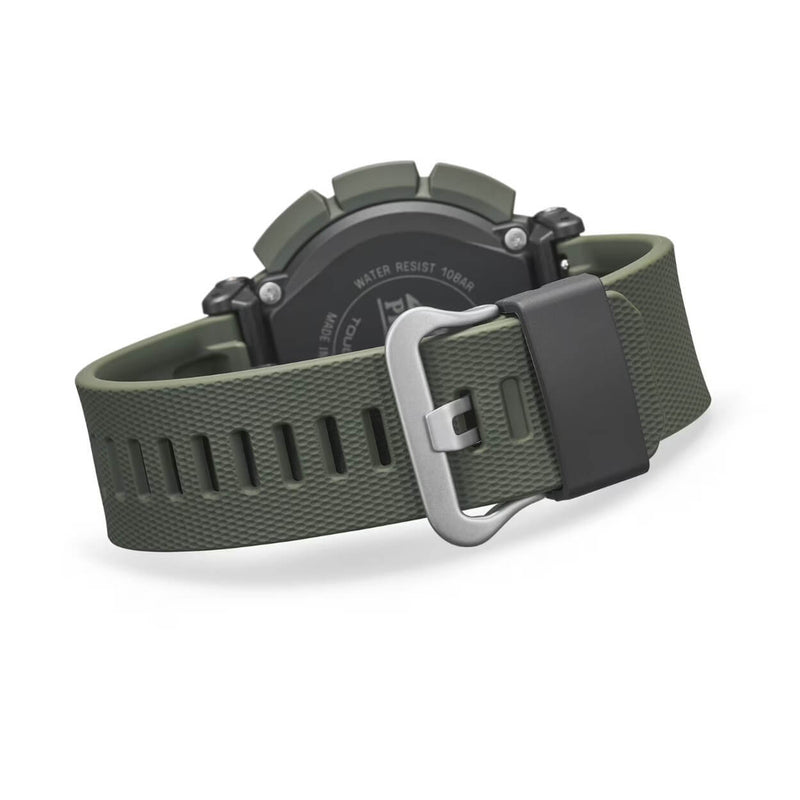 Casio Pro Trek PRG-340-3ER digital herrklocka med svart urtavla och armband i resin