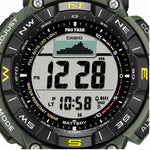 Casio Pro Trek PRG-340-3ER digital herrklocka med svart urtavla och armband i resin