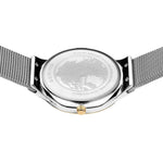 Bering Classic 12934-010 analog damklocka med silver urtavla och armband i mesh