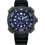 Citizen Promaster BN0225-04L analog herrklocka med blå urtavla och armband i gummi