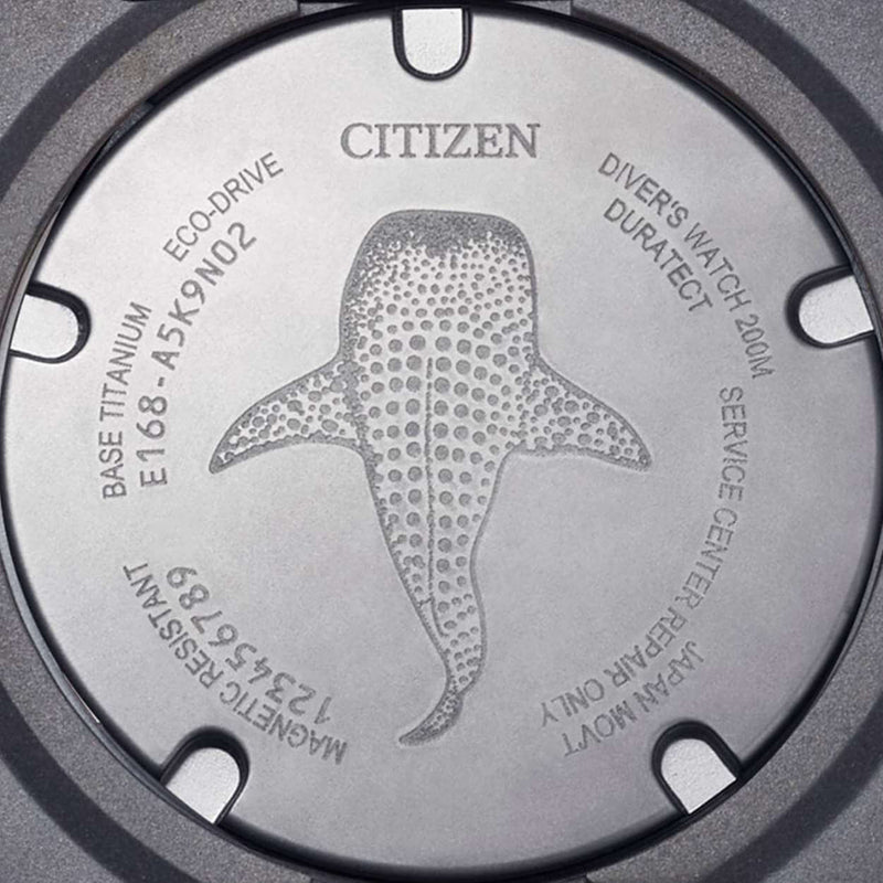 Citizen Promaster BN0225-04L analog herrklocka med blå urtavla och armband i gummi