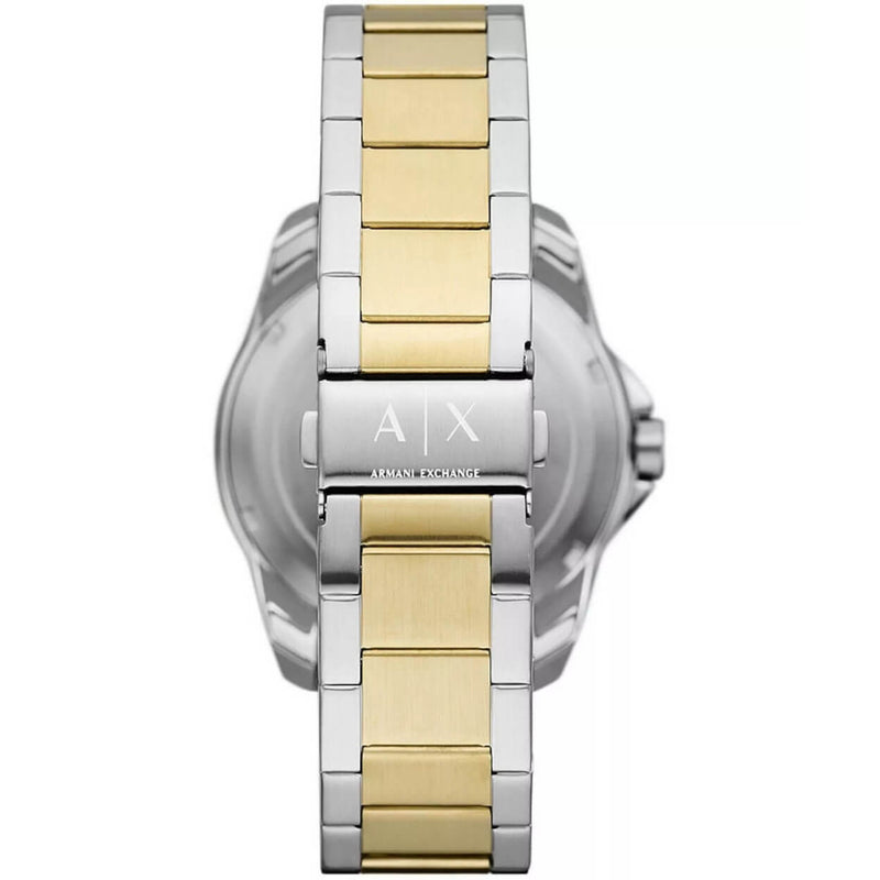 Armani Exchange AX1956 analog herrklocka med svart urtavla och armband i rostfritt stål