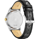 Citizen Eco Drive Solar AW1784-16E analog herrklocka med svart urtavla och armband i rostfritt stål