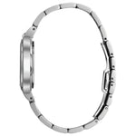 Bulova Rubaiyat 96P184 analog damklocka med silver urtavla och armband i rostfritt stål