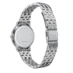 Citizen Sport Quarz EU6090-54L analog damklocka med blå urtavla och armband i rostfritt stål
