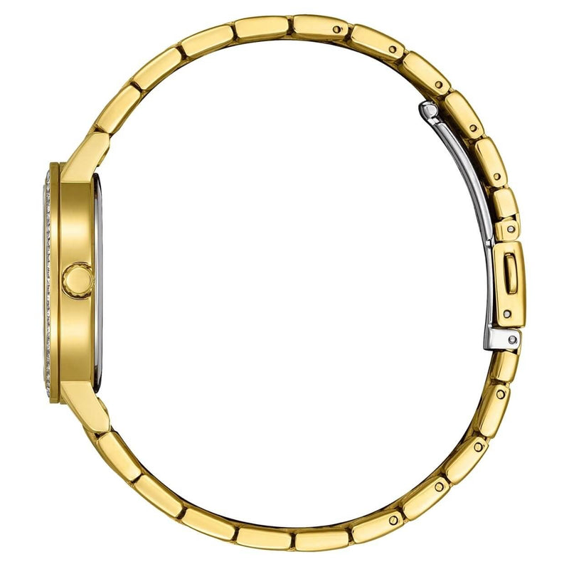 Citizen Elegant EL3102-50D analog damklocka med vit urtavla och armband i rostfritt stål