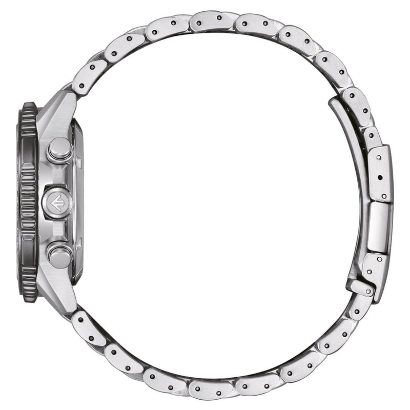 Citizen Promaster Sky CA4664-60X analog herrklocka med brun urtavla och armband i rostfritt stål