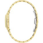 Bulova Sutton 97L177 analog damklocka med vit urtavla och armband i rostfritt stål