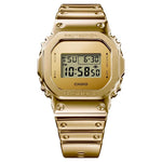 Casio G-Shock Fine Metallic GM-5600YMG-9ER analog herrklocka med guld urtavla och armband i resin