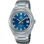 Casio Edifice EFB-109D-2AVEF analog herrklocka med blå urtavla och armband i rostfritt stål