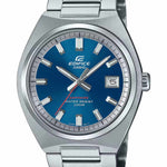 Casio Edifice EFB-109D-2AVEF analog herrklocka med blå urtavla och armband i rostfritt stål