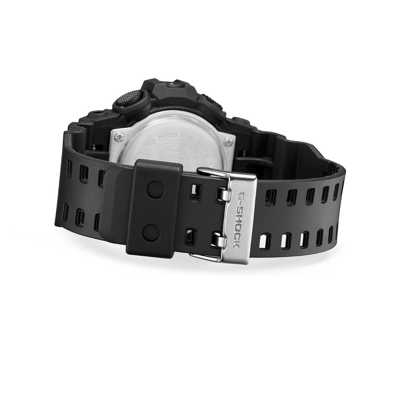 Casio G-Shock GA-700BBR-1AER ana-digi unisexklocka med svart urtavla och armband i resin