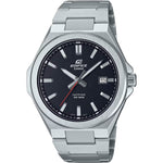 Casio Edifice EFB-108D-1AVUEF analog herrklocka med grå urtavla och armband i rostfritt stål