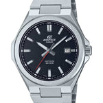 Casio Edifice EFB-108D-1AVUEF analog herrklocka med grå urtavla och armband i rostfritt stål
