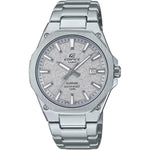Casio Edifice EFR-S108DE-8AVUEF analog herrklocka med silver urtavla och armband i rostfritt stål