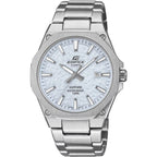 Casio Edifice EFR-S108DE-2AVUEF analog herrklocka med blå urtavla och armband i rostfritt stål