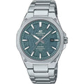 Casio Edifice EFR-S108DE-3AVUEF analog herrklocka med mörk grön urtavla och armband i rostfritt stål