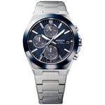 Casio Edifice Solar Powered Chronograph EFS-S650D-2AEF analog herrklocka med blå urtavla och armband i rostfritt stål