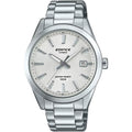 Casio Edifice EFV-160D-7AVEF analog herrklocka med silver urtavla och armband i rostfritt stål