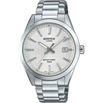 Casio Edifice EFV-160D-7AVEF analog herrklocka med silver urtavla och armband i rostfritt stål
