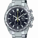 Casio Edifice EFR-574D-1AVUEF analog herrklocka med svart urtavla och armband i rostfritt stål
