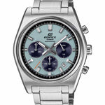 Casio Edifice Chronograph EFB-730D-2BVUEF analog herrklocka med flerfärgad urtavla och armband i rostfritt stål
