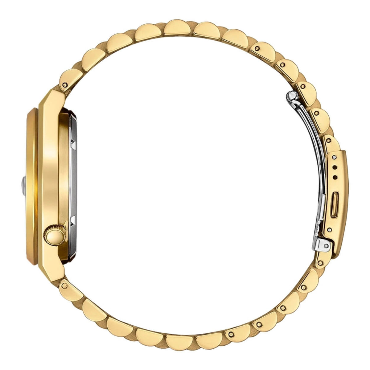 Citizen Tsuyosa Automatic NJ0153-82X analog herrklocka med rött urtavla och armband i rostfritt stål