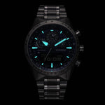 Citizen Promaster Sky JV2000-51L analog herrklocka med blå urtavla och armband i rostfritt stål