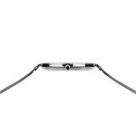 Bering Classic 18132-004 analog damklocka med vit urtavla och armband i mesh