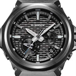 Casio G-Shock G-Steel GST-B1000BD-1AER analog herrklocka med svart urtavla och armband i rostfritt stål
