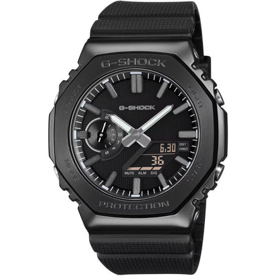 Casio G-shock GM-2100LXB-1AER digital herrklocka med svart urtavla och armband i resin