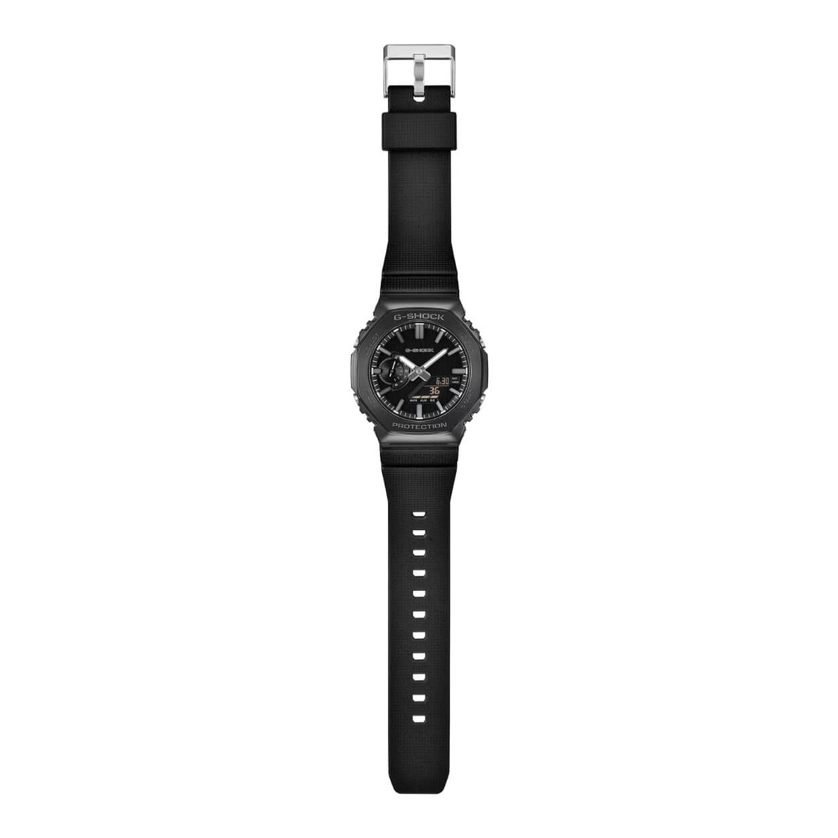 Casio G-shock GM-2100LXB-1AER digital herrklocka med svart urtavla och armband i resin