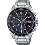 Casio Edifice EFS-S510D-1AVUEF analog herrklocka med svart urtavla och armband i rostfritt stål