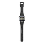Casio Timeless W-738H-1AVEF digital herrklocka med svart urtavla och armband i resin