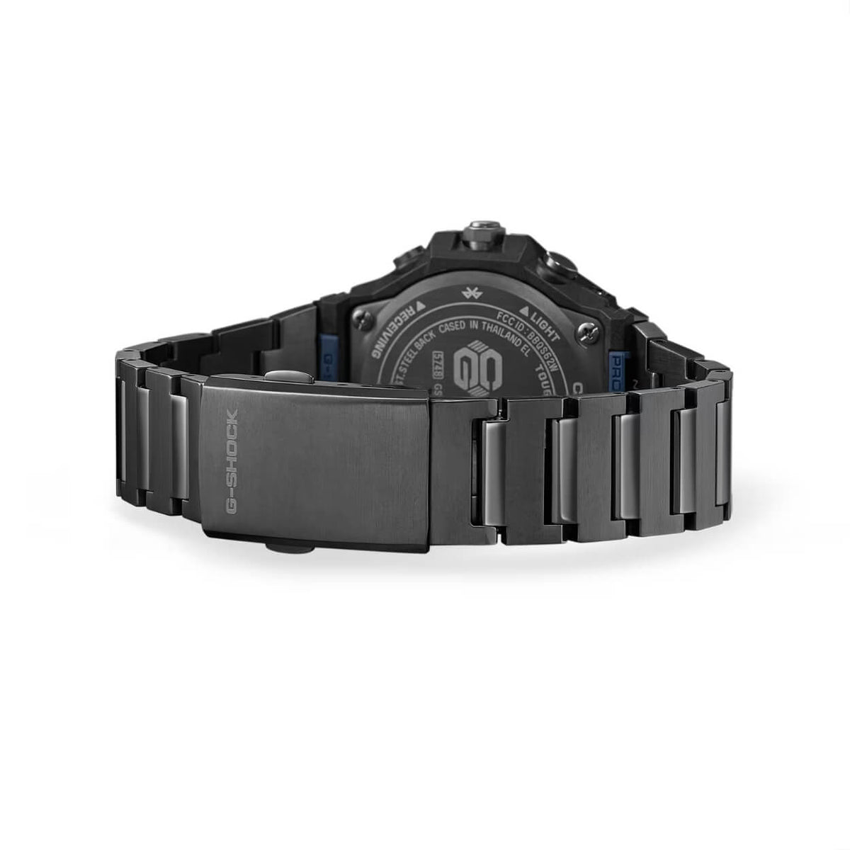 Casio G-Shock G-Steel GST-B1000BD-2AER analog herrklocka med mörk blå urtavla och armband i rostfritt stål