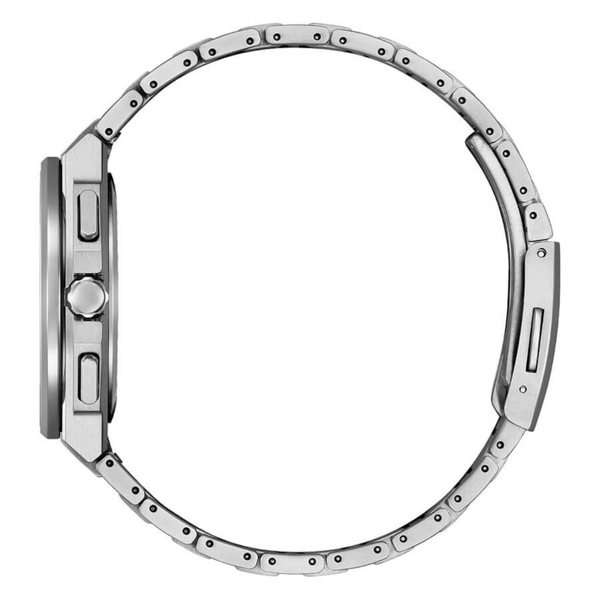 Citizen Promaster Sky AT8396-59L analog herrklocka med blå urtavla och armband i titan