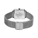 Bering Classic 18226-004 analog damklocka med vit urtavla och armband i mesh