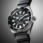 Citizen Promaster Dive NY0120-01E analog herrklocka med svart urtavla och armband i gummi