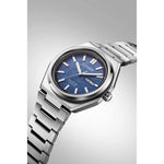 Citizen Super Titanium Zenshin AW0130-85LE analog herrklocka med blå urtavla och armband i titan