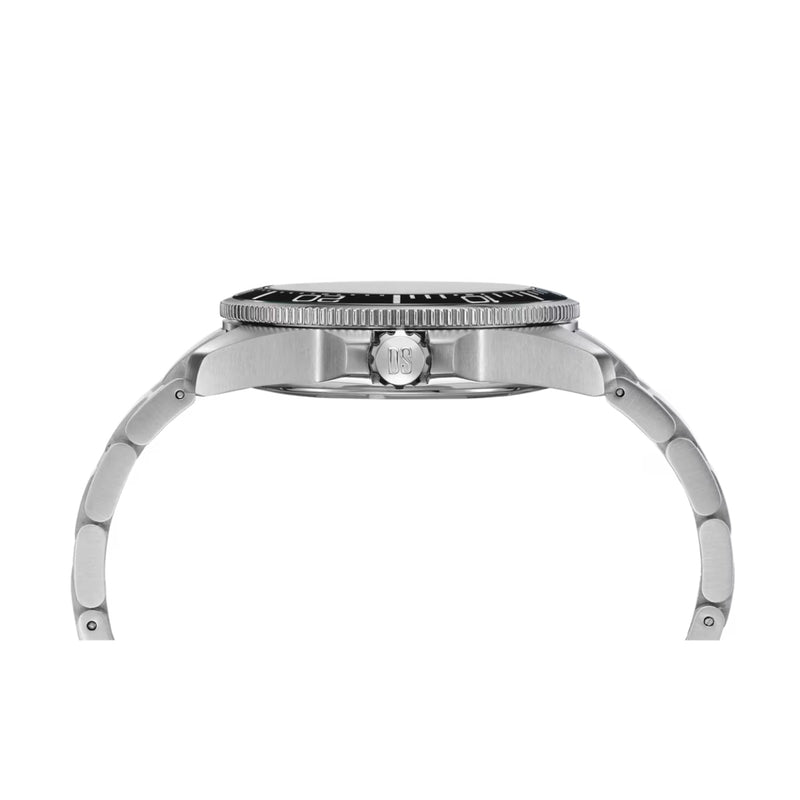 Certina DS Action Diver C032.607.11.051.00 analog herrklocka med svart urtavla och armband i rostfritt stål
