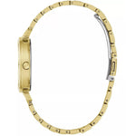 Guess Enchantment GW0763L2 analog damklocka med silver urtavla och armband i rostfritt stål