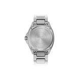 Mido Multifort TV 35 M049.307.11.041.00 analog unisexklocka med blå urtavla och armband i rostfritt stål