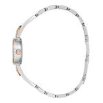 Guess Chole Damklocka GW0756L3 analog damklocka med silver urtavla och armband i rostfritt stål