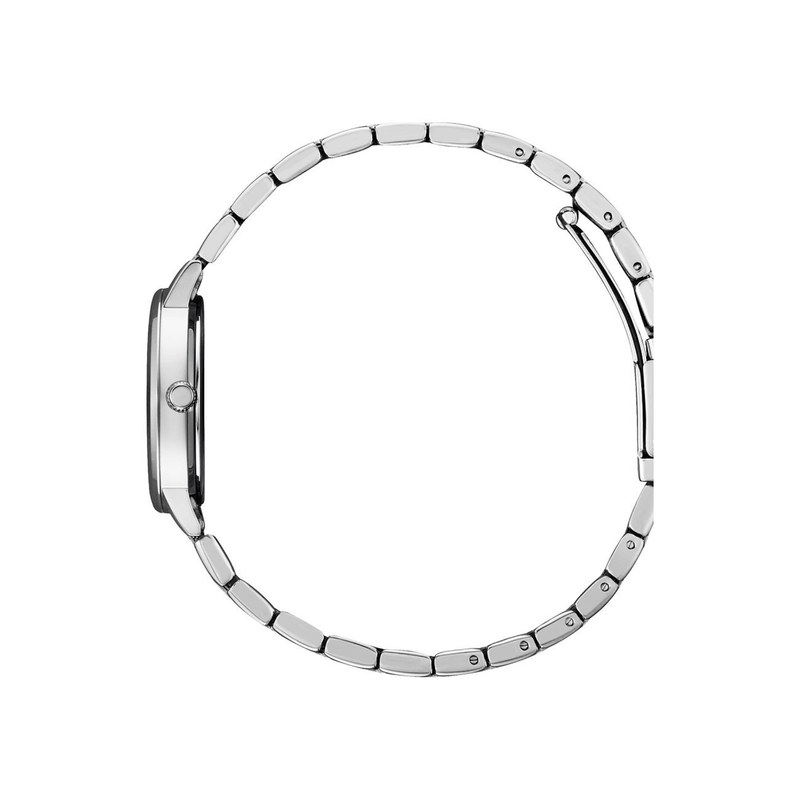 Citizen Sport Quarz Ø28mm EU6090-54L analog damklocka med blå urtavla och armband i rostfritt stål