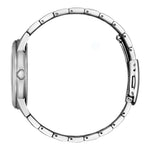 Citizen Classic AW0100-86LE analog herrklocka med blå urtavla och armband i rostfritt stål
