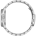 Citizen Core Collection Eco-Drive BM7620-83Y analog herrklocka med grön urtavla och armband i rostfritt stål