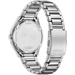 Citizen Core Collection Eco-Drive BM7620-83Y analog herrklocka med grön urtavla och armband i rostfritt stål