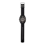 Casio Pro Trek PRG-69B-1ER digital herrklocka med svart urtavla och armband i textil
