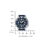 Citizen Promaster Dive EP6051-14L analog damklocka med blå urtavla och armband i resin