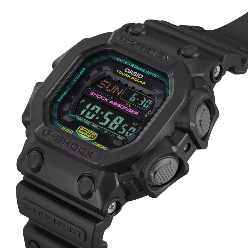 Casio G-shock Ø53,6mm GX-56MF-1ER digital herrklocka med svart urtavla och armband i resin